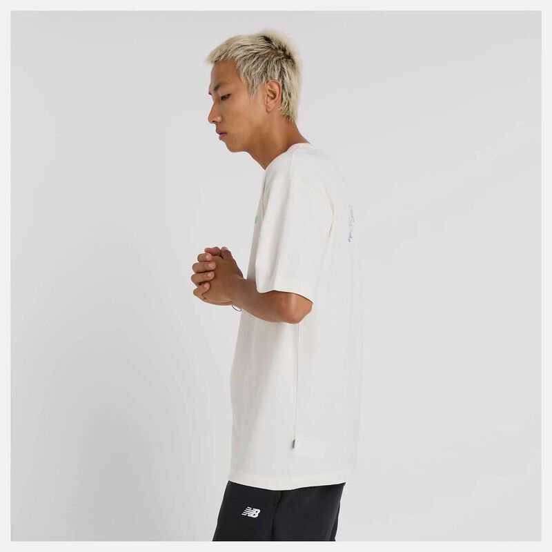 New Balance Athletics Relaxed Tennis Cartoon T-Shirt image number 3